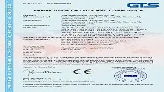 CE Certifikat za LED signalne luči za industrijo